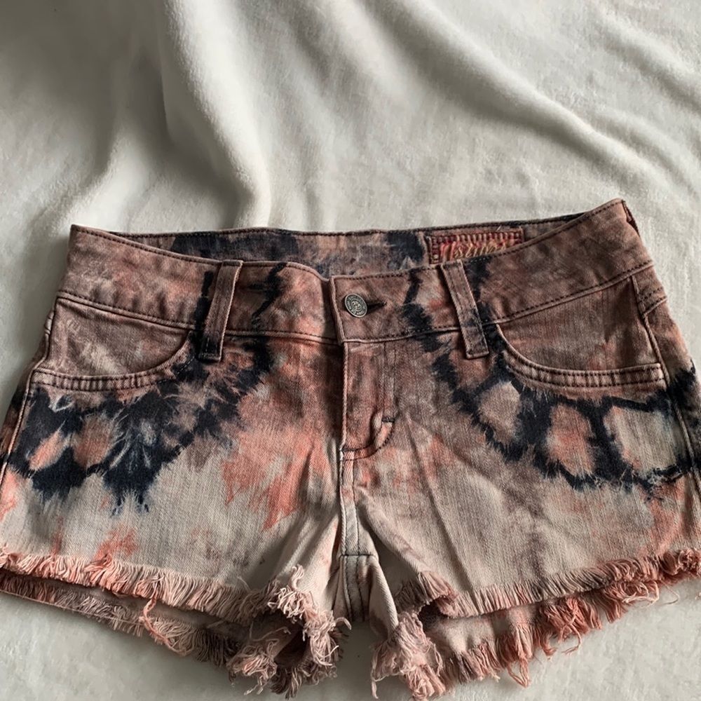 SIWY denim camilla kaleidoscope shorts